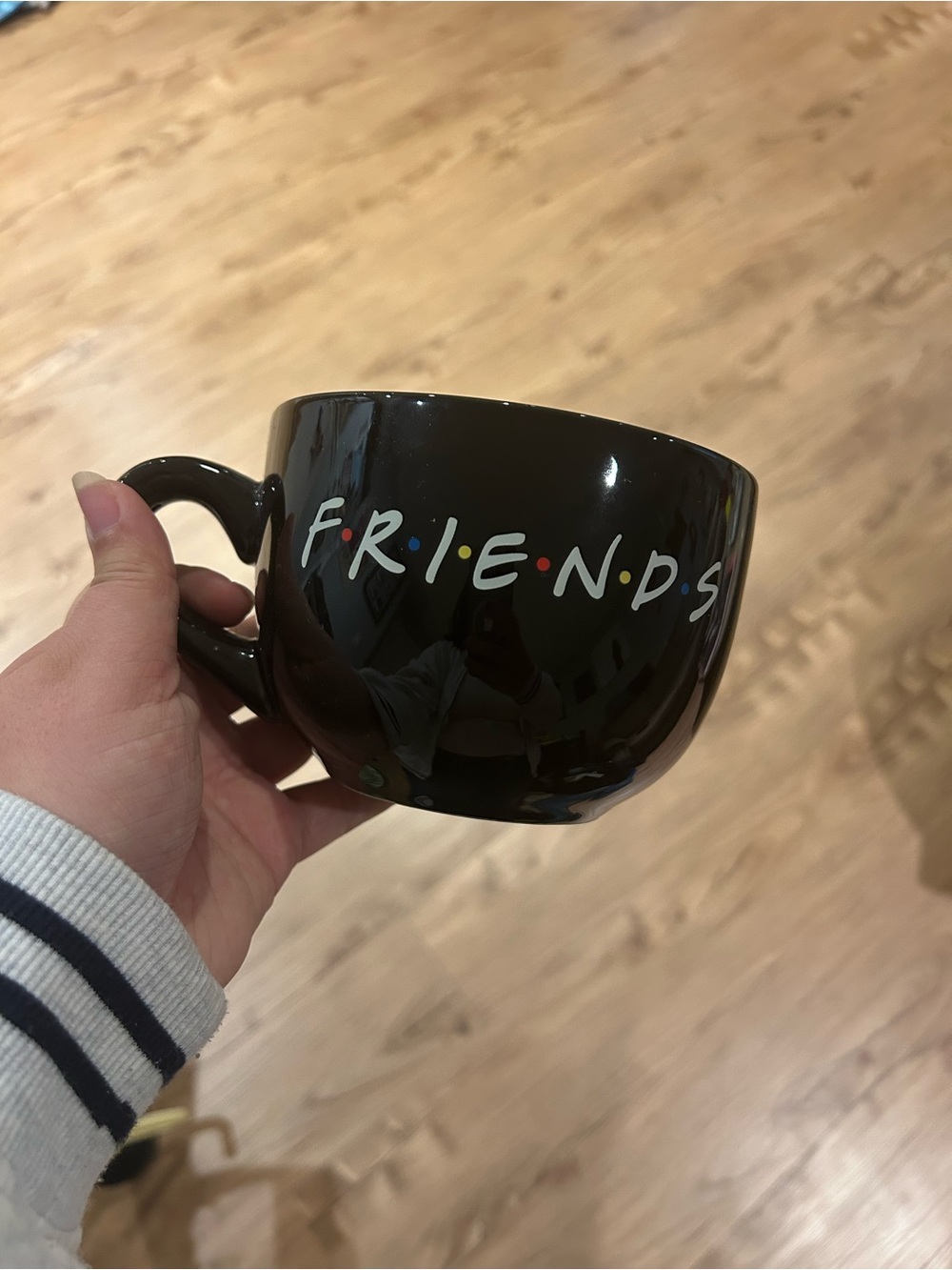 Friends Black Ceramic Coffee Mug - Branded TV Show Logo